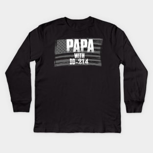 Papa Kids Long Sleeve T-Shirt